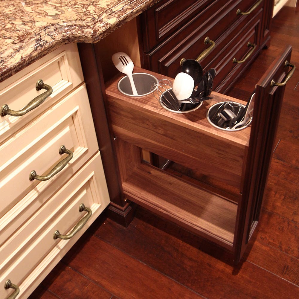 Antique Brass Cabinet Pulls Solid Drawer Handles for Kitchen
