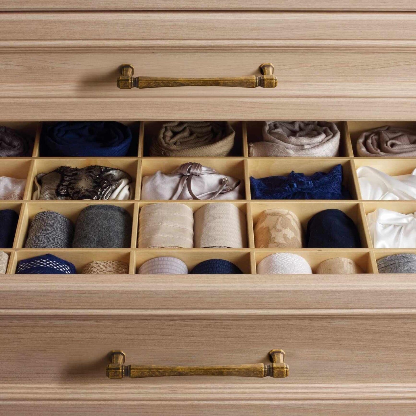 Retro Brass Cabinet Pulls Vintage Drawer Knobs 6 pack