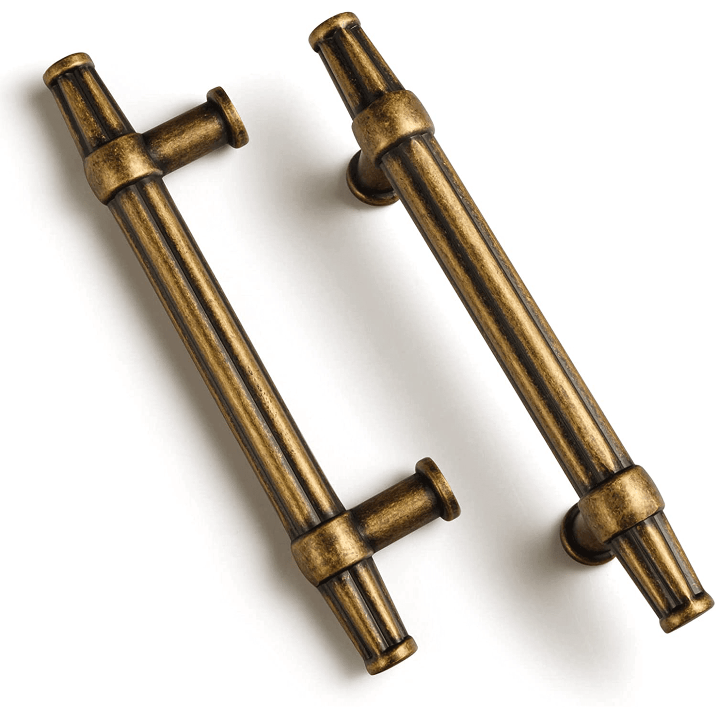 Retro Style Drawer Bar Pulls Antique Cabinet Handles 6 Pack