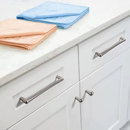 Cabinet Handles for Minimalist Dresser Wardrobe Bar Pulls 6 Pack