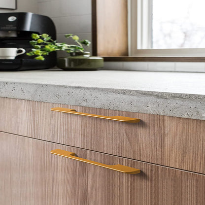 Gold Cabinet Handles Modern Kitchen Cabinet Drawer Pulls 6 Pack