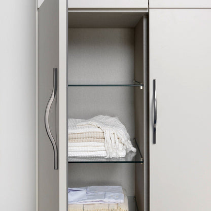 Modern Wardrobe Cabinet Pulls Luxurious Drawer Pull Dual Mount 6 Pack