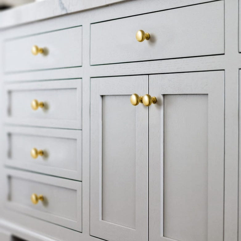 Multi-colored Classic Dresser Knob Modern Minimalist Round Cabinet Knobs 6 Pack