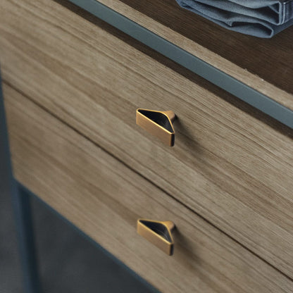 No-fingerprint Wardrobe Pulls Modern Unique Hollow Knobs Cabinet Pulls 6 Pack